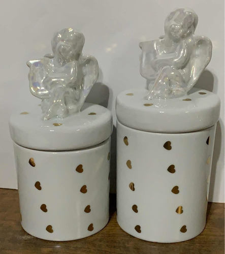 Imagem 3 de 6 de Kit Higiene Bebê, 3 Peças Em Porcelana
