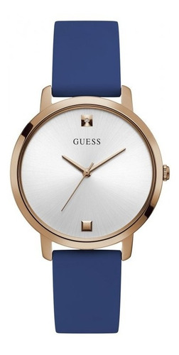 Reloj Guess Gw0004l2 Lujoso Para Dama Original Color de la correa Azul