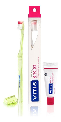 Cepillo de dientes Dentaid Kit Vitis Medio suave