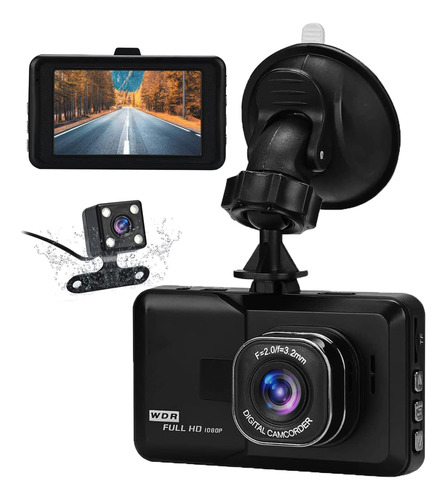 Lychee Dual Dashcam Drive Record Front And Rear P Con 3 Pul.