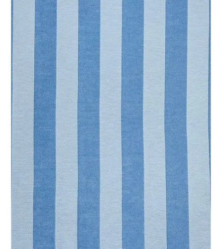 Tecido Jacquard Listrado Azul Bebê E Branco 1m X 2,8m