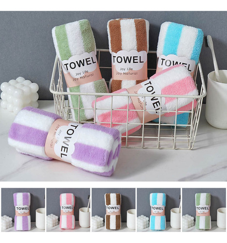 Toalla De Terciopelo Absorbente, Toalla De Lavado Facial A R