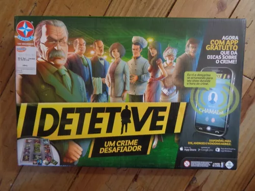 Jogo Tabuleiro Detetive Com Aplicativo Estrela