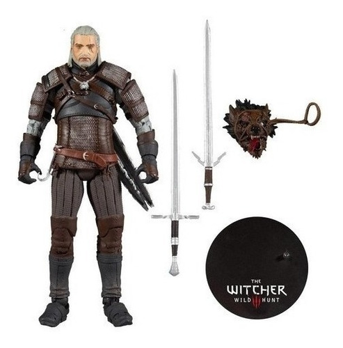 Libro - Figura The Witcher: Wild Hunt - Geralt Of Rivia - Mc