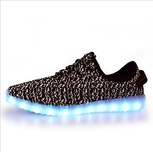 Tenis Led, Zapatos Luminosos Luces Colores Hombre Mujer Shoe