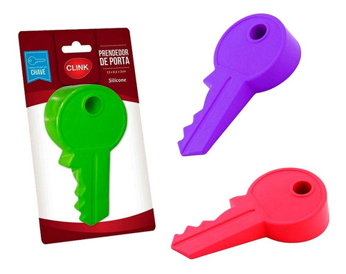 Imagem 1 de 3 de Prendedor De Porta Em Silicone