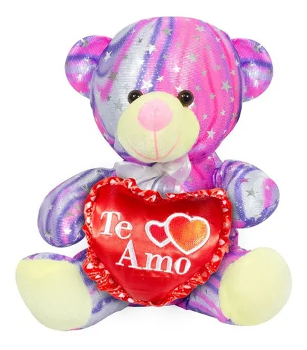 Oso De Peluche De San Valentin Diseño Espacio Color Te Amo