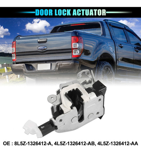 Atuador Chapa Traseiro Direito Para Ford Ranger 2004-2011