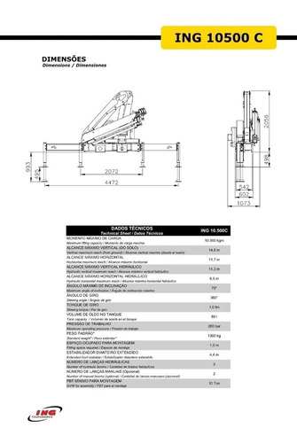 Imagen 4 de 9 de Hidrogrua Ing 10500c