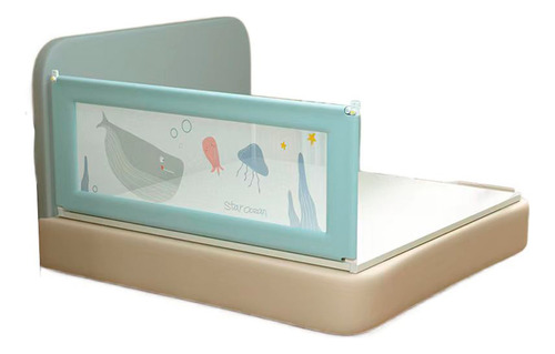 Baranda Para Cama Infantil Con Funda Gadnic Seguridad Bebés