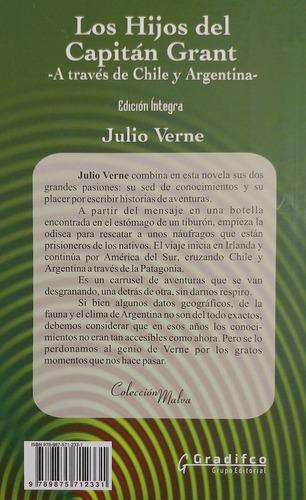 Los Hijos Del Capitán Grant - Julio Verne