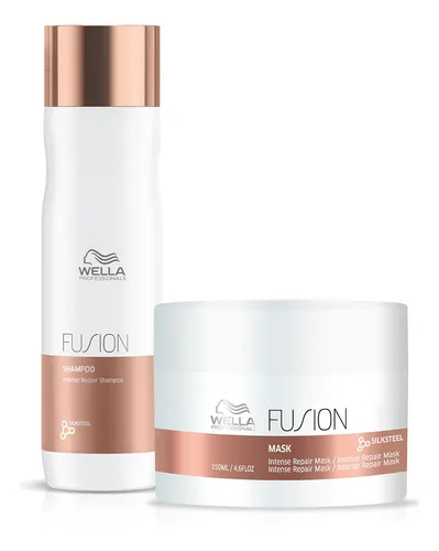 Kit Wella Professionals Fusion Shampoo E Máscara