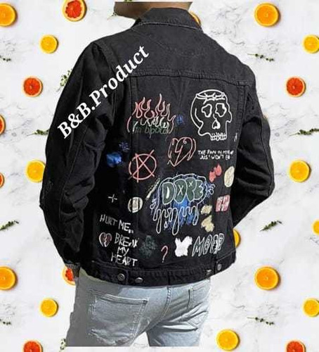 Imagen 2 de 3 de Hermosa Chaqueta Jean Vaquero Denim Tejido Stretch Comodo