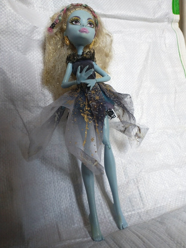 Monster High Abbey Bominable 13 Deseos Cabeza 2010 (Usado)