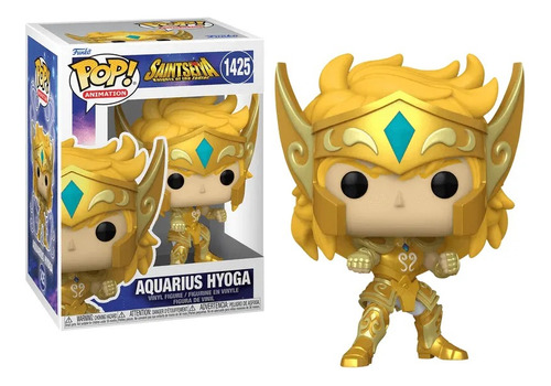 Funko Pop! Saint Seiya - Armadura Dorada Aquarius Hyoga