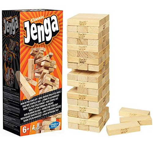 Juego De Madera Jenga, Classic, Clásico, Multicolor