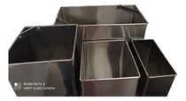 Comprar Kit 2 Botes 36 Lts + 2 Botes 18 Lts. Acero Inox.   C\u002Fenvió 