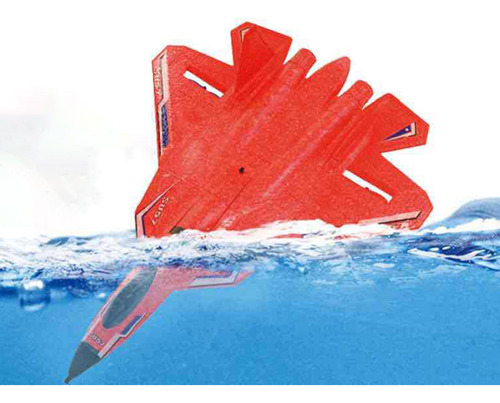 Avión De Control Remoto 2.4g Listo Su-57 Rc Drone Rc Rojo