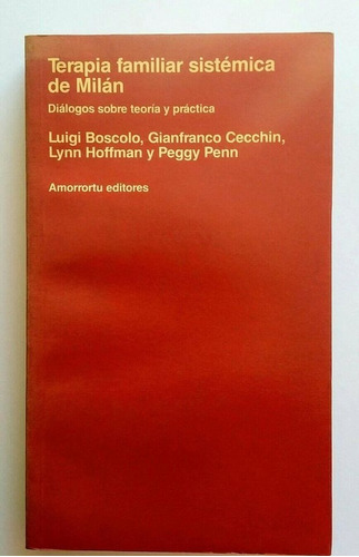 Terapia Familiar Sistémica De  Milán, Boscolo, Cecchin, Otro