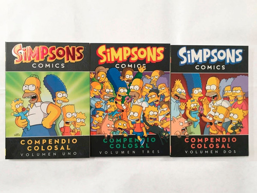 Comic, Bongo, Pack  Simpsons Compendio Colosal