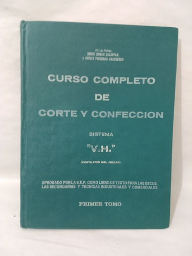Curso Completo De Corte Y Confección Sistema V H (Usado)