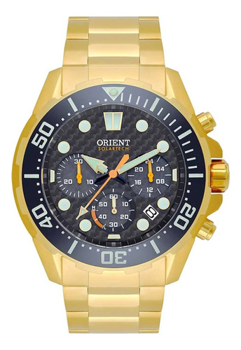 Relógio Orient Solartech Prata Masculino Mgssc057 P1kx