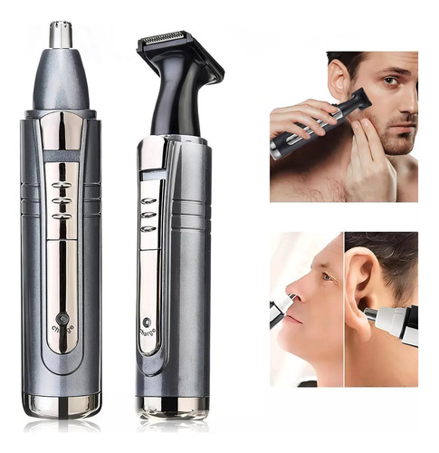 Aparador De Pelo Inova Barba Nariz 2 Em 1 Profissional U771