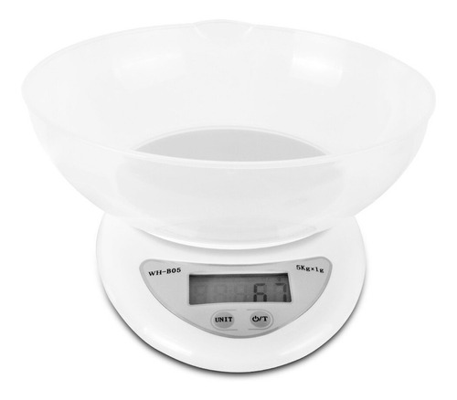 Pesa Digital Cocina Gramos Desde 1g A 5kl Con Bowl