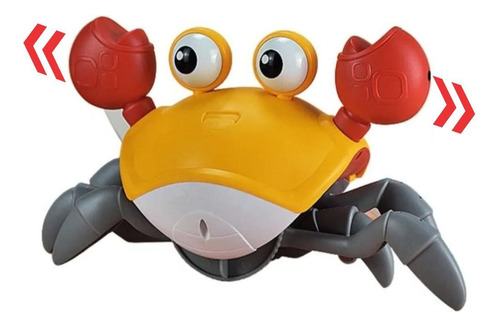 Lámpara recargable Fujão Baby Toy Crab Toys Music