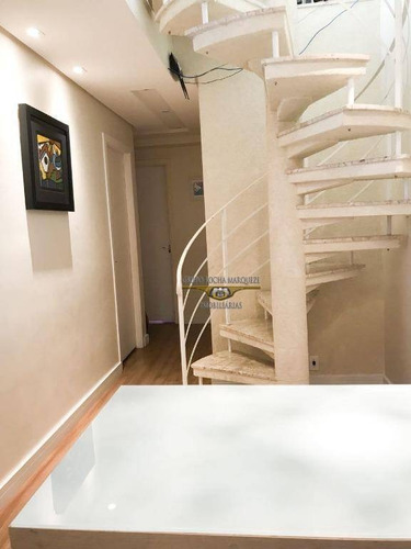 Imagem 26 de 30 de Cobertura Com 3 Dormitórios À Venda, 122 M² Por R$ 900.000,00 - Tatuapé - São Paulo/sp - Co0051