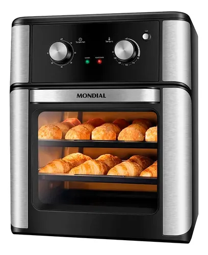 Air Fryer Mondial Afon-12-l-ab Forno Oven 12 Litros 127v Preto 127v