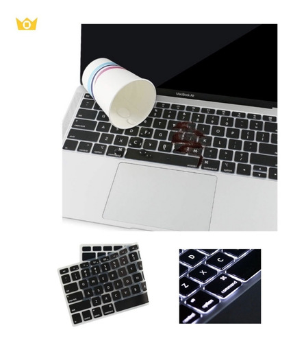 Imagem 8 de 9 de Kit Capa Macbook Air 13 A2337 M1 + Neoprene + Pel Teclado