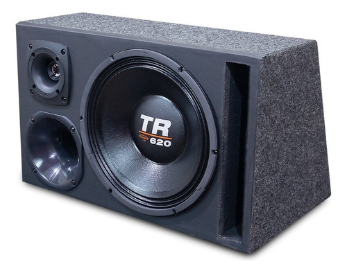 Caixa Trio Falante 12 Woofer Triton Tr620 Corneta Tweeter