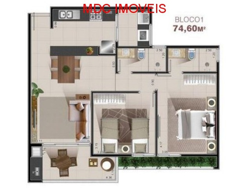 Imagem 6 de 7 de Apartamento - Mdc 1282 - 32381462