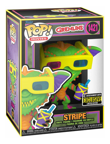 Funko Pop Gremlin Stripe Black Light-ee Exclusive