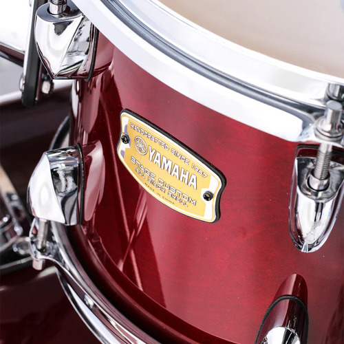 Batería Yamaha Stage Custom Birch Cranberry Red De 7 Pzs