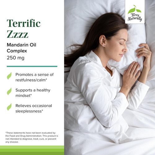 Terry Naturally Terrific Zzzz Suplemento Para Dormir Para De