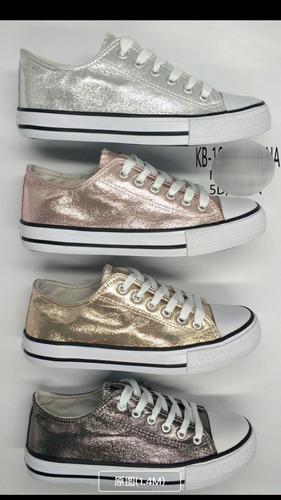 converse metalizadas mujer