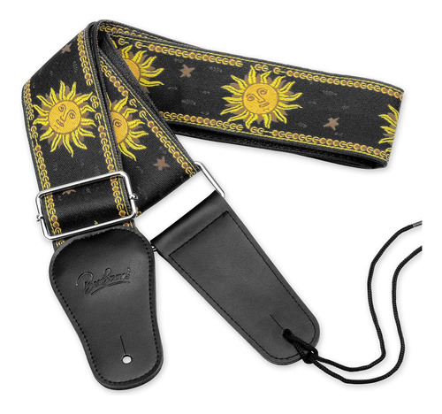 Correa De Guitarra, Correas De Sol Bordadas Vintage Ext...