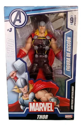 Muñeco Articulado Thor Figura Acción 23 Cms Avengers Marvel