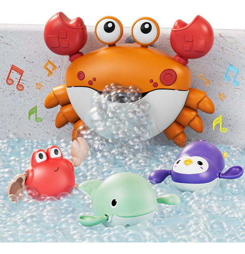 Tumama Baby Bath Toy, Musical Bath Bubble Maker Machine, 3 J