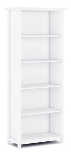 Simplihome Amherst - Librería De Madera Maciza De 30 Pulga.