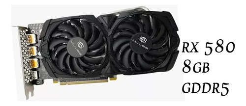 Placa Gamer De Video Amd Radeon Rx570 8 Gb Gddr5 256bits