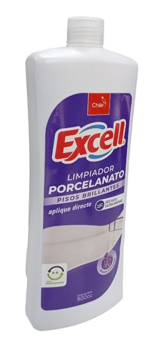 Limpiador Excell De Porcelanato Pisos Brillan Lavanda 900 Ml