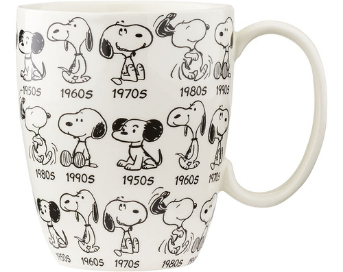 Departamento 56 Peanuts Aniversario Snoopy Taza