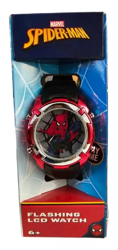 Spiderman Reloj Led – Poly Juguetes