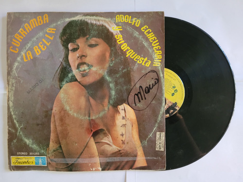 Adolfo Echeverria Y Su Orq. Curramba La Bella Vinilo Salsa