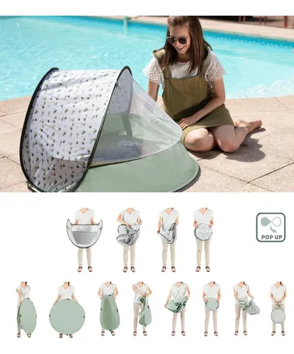 Carpa De Niños Babymoov Aquani Para La Playa E Interiores, Con 3 Funcionalidades Y Protección Anti-uv 50+ Upf Y Malla Para Mosquitos, Con Funcionalidad Plegable