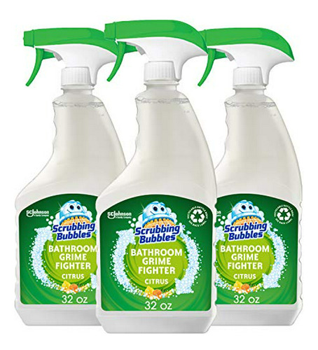 Limpiador De Baño Scrubbing Bubbles En Botella Reciclable, C