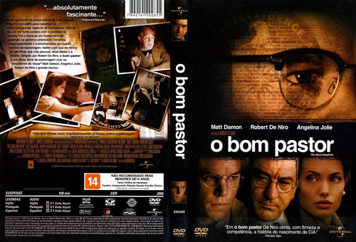 Dvd Lacrado O Bom Pastor Robert Deniro E Angelina Jolie